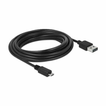 Delock USB kabel A-B micro EASY 5m dvostrani 83369