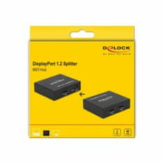 Delock DisplayPort 2x1 4K MST 87691 multiplikator