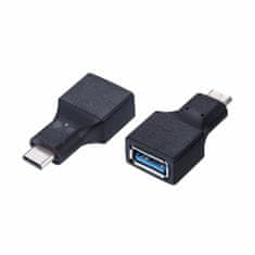 Value adapter USB C 3.2 Gen 1 TypeC-USB A F
