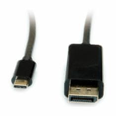 Value USB Type-C-DisplayPort kabel 2 m 4k crni 11.99.5846-10