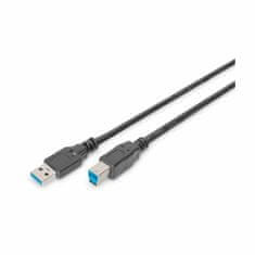 Digitus USB 3.0 A-B kabel 1,8 m crni