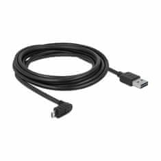 Delock USB kabel A-B mikro kutni EASY 3m dvostrani 83857