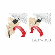 Delock USB kabel A-B mikro kutni EASY 3m dvostrani 83857