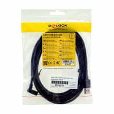 Delock USB kabel A-B mikro kutni EASY 3m dvostrani 83857