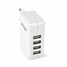 Energenie USB punjač 4xTipA bijeli EG-U4AC-02