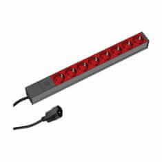 Bachmann rack distributer 8x220V ALU prenaponska zaštita UPS 333.538