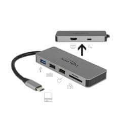 Delock USB 3.1 Type-C 4K priključna stanica 87743
