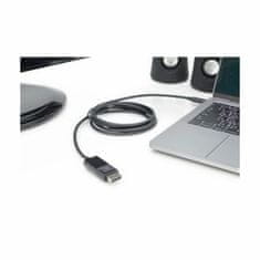 Digitus USB Type-C-DisplayPort kabel 1,8 m crni