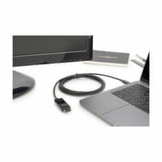 Digitus USB Type-C-DisplayPort kabel 1,8 m crni