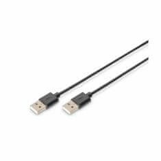 Digitus USB kabel A-A 1m crne boje