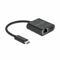 Delock USB 3.2 Type-C-Network Giga+Type-C adapter 66644