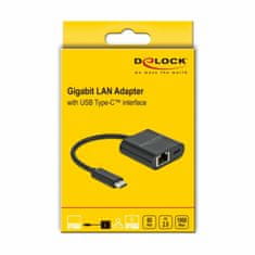 Delock USB 3.2 Type-C-Network Giga+Type-C adapter 66644