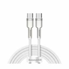 BASEUS kabel USB C-C 2m 100W 20V 5A Cafule Metal pleten bel CATJK-D02
