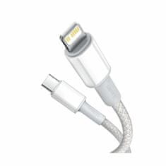 BASEUS Kabel TypeC/Lightning 2m 20W PD pleteni bijeli CATLGD-A02