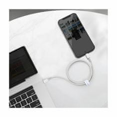 BASEUS Kabel TypeC/Lightning 2m 20W PD pleteni bijeli CATLGD-A02
