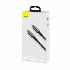 BASEUS TypeC/Lightning kabel 2m 20W PD Tungsten pleteni crni CATLWJ-A01