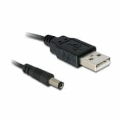 Delock kabel USB M - napajanje M DC 5.5 fi x 2.1mm 1m 82197