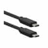 kabel USB 3.2 2x2 CC PD 5A 0,5 m crni