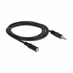 Delock produžni kabel AUDIO 3,5M-3,5Ž 3-pinski 2m 83766