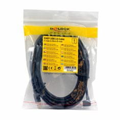 Delock USB kabel A-B mikro kutni EASY 5m dvostrani 85562