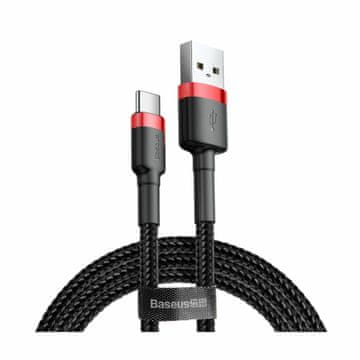 BASEUS USB A-C kabel 2m 2A Cafule crveni+crni CATKLF-C91
