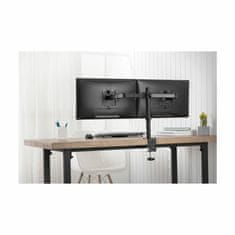 Digitus nosač za 2 monitora, crni, DA-90400