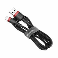 BASEUS USB/Lightning kabel 3m 2A Cafule crveno/crni CALKLF-R91