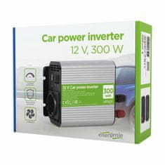 Energenie pretvarač 12V/220V 300W EG-PWC300-01