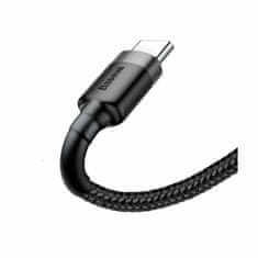 BASEUS USB A-C kabel 0,5 m 3A Cafule sivo/crni CATKLF-AG1