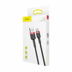 BASEUS kabel USB A-C 0,5m 3A Cafule crveno/crni CATKLF-A91

