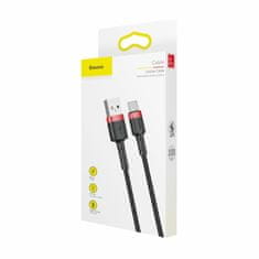 BASEUS USB A-C kabel 1m 3A Cafule crveni+crni CATKLF-B91