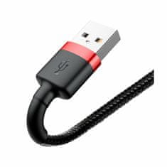 BASEUS USB/Lightning kabel 3m 2A Cafule crveno/crni CALKLF-R91