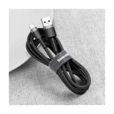 BASEUS USB A-C kabel 1m 3A Cafule sivo/crni CATKLF-BG1