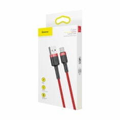 BASEUS USB A-C kabel 1m 3A crvene boje CATKLF-B09