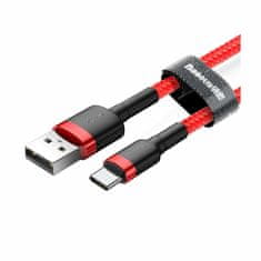 BASEUS USB A-C kabel 0,5 m 3A crveno-bijeli CATKLF-A09