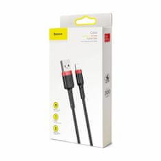 BASEUS USB/Lightning kabel 3m 2A Cafule crveno/crni CALKLF-R91