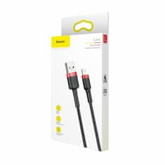 BASEUS USB/Lightning kabel 1m 2.4A Cafule crveno/crni CALKLF-B19