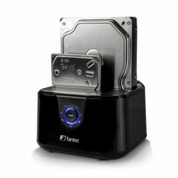 Fantec čitač i kopirni uređaj diskova DS-X2U3-Glanz 2494