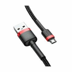 BASEUS USB kabel A-B micro 1m 2.4A Cafule crveno/crni CAMKLF-B91