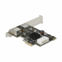 Delock kartica PCIe 2x PS2 + 1xUSB + niski profil 90049