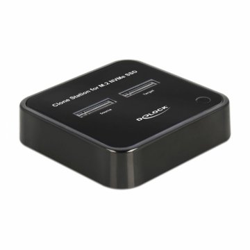 Delock USB 3.2 Type-C čitač i kopirač diskova za M.2 NVMe PCIe SSD 64177