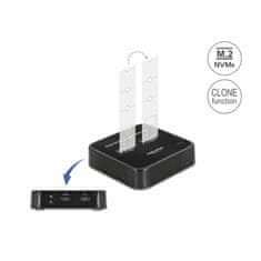 Delock USB 3.2 Type-C čitač i kopirač diskova za M.2 NVMe PCIe SSD 64177