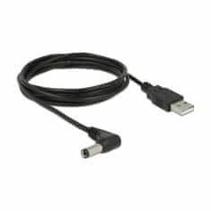 Delock kabel USB M - napajanje M DC 5.5 fi x 2.5mm 1.5m 85588