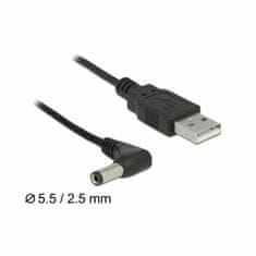 Delock kabel USB M - napajanje M DC 5.5 fi x 2.5mm 1.5m 85588