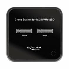 Delock USB 3.2 Type-C čitač i kopirač diskova za M.2 NVMe PCIe SSD 64177