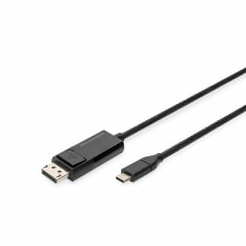 Digitus USB Type-C-DisplayPort kabel 2 m 8K 30Hz dvosmjerni