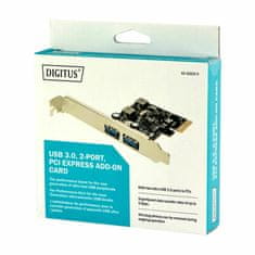 Digitus kartica PCIe USB 3.0 2xA + niski profil DS-30220-5