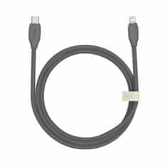 BASEUS TypeC/Lightning kabel 1,2 m 20 W PD silikagel crni CAGD020001