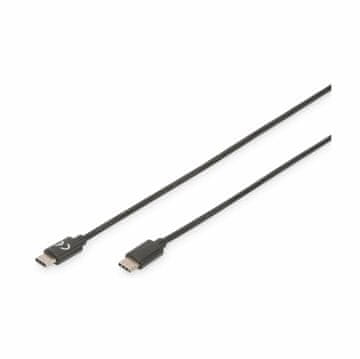Digitus USB kabel C-C 3m 15W 5V3A crni