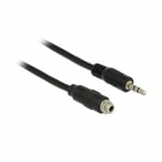 Delock produžni kabel AUDIO 3,5M-3,5Ž 1m s navojem 85116